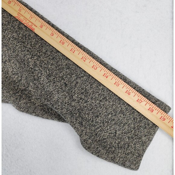 J Jill Dress Womens Large Petite Gray Black Vintage Cotton Sweater Maxi USA Made - Picture 6 of 12